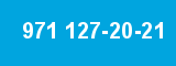 971 127-20-21 971 127-20-21